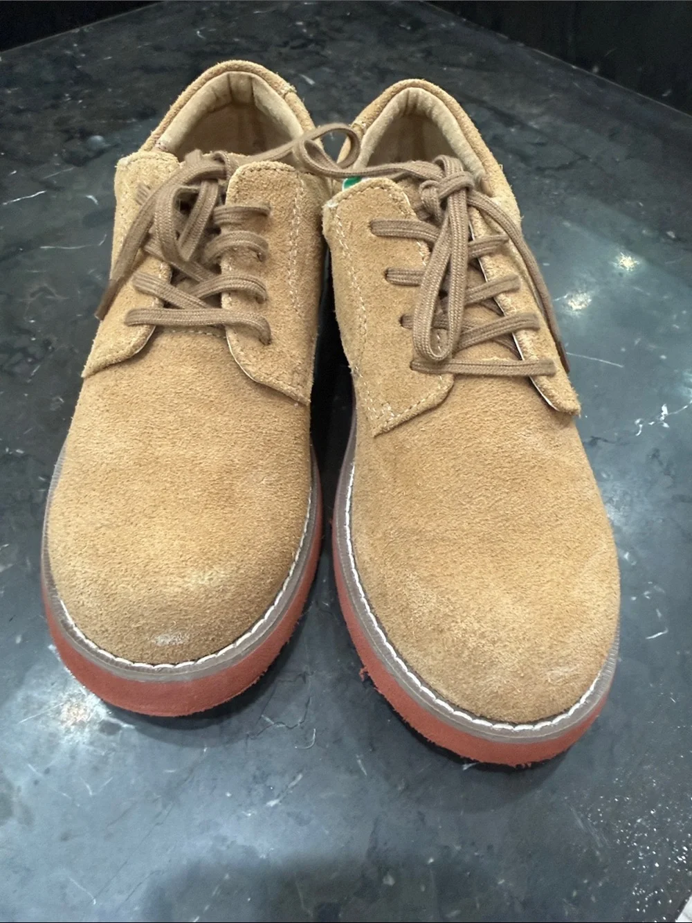 Sperry Boys Suede Bucks / Dress Shoes / Suede in Tan size 1.5M